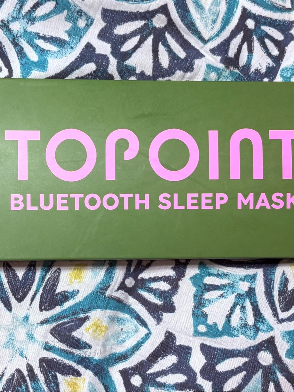 TOPOINT Bluetooth Sleep Mask with Earplugs